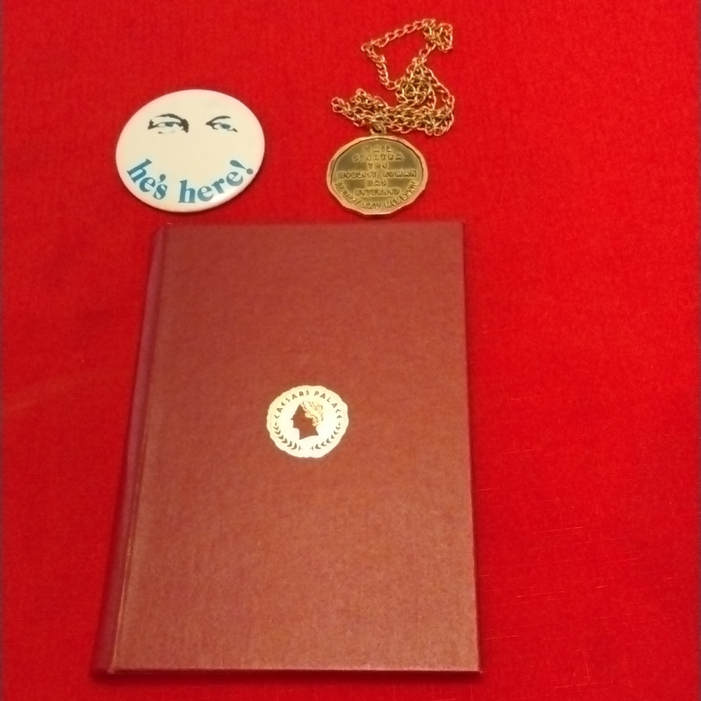 Frank Sinatra collectibles from Caesars Palace